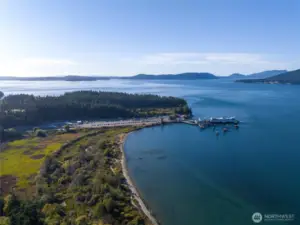 Very close to WA State Ferries for a trip out to the islands...