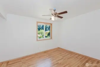 3rd bedroom back corner east exposure