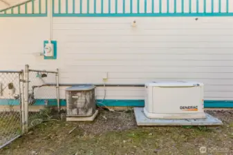 22k Generac generator  A/C Heat Pump