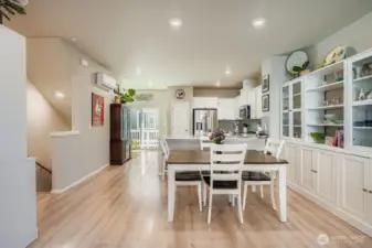 A mini-split on this level both heats and cools the space as needed.