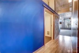 Step inside unit 304 and immediately notice the rich wood flooring, soaring ceilings, modern tones, and an abundance of natural light—beautifully highlighting the loft’s industrial heritage with a contemporary feel.