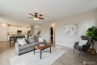 Family Room, main level 1/2 Bath