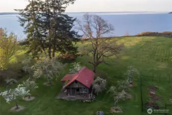 Community-shared 1920s cabin available for guests