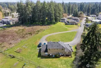 Property looking south