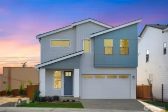 Actual Home! Whidbey Plan Elevation B