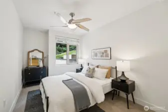 Second bedroom on lower level
