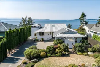 Shipping Lane views and loads of sunsets at this west facing home