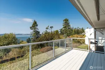 Looking out to the Strait of Juan De Fuca