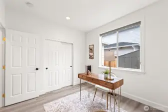Bedroom on main floor
