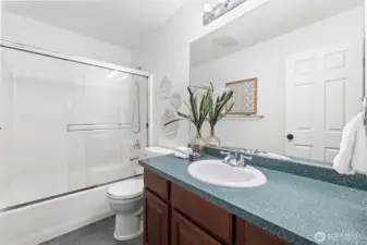 Bath upstairs