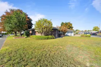 Large corner lot