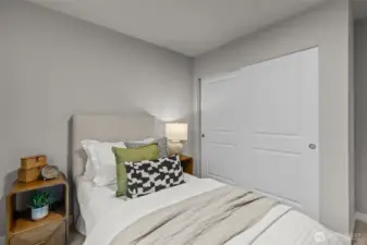 Interior pictures are of the model home. Individual home may vary in floorplan orientation and color scheme.