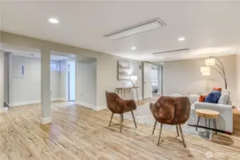 Huge fully finished basement