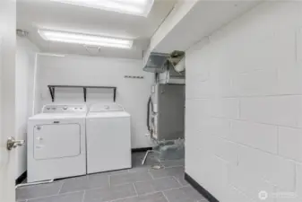 Generously sized Laundry Room