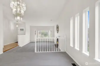 Dining room open to living room. Great for entertaining.