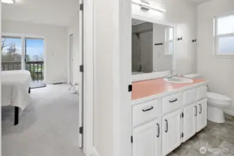 Entrance to primary suite.