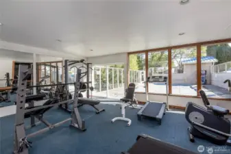 Fitness room