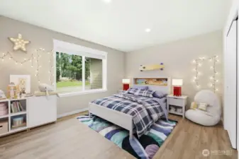 2nd bR. Virtual staged.