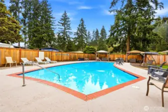 Community pool for sunny days ??