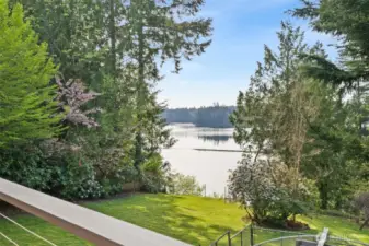 Sit back and enjoy views of the inlet from your large back deck.