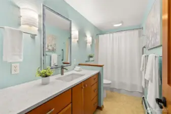 Main floor bathroom
