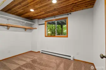 Walk-in closet or office space?