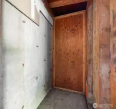 2nd storage room underneath building