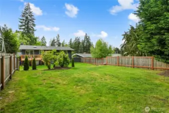 All homes on this side of the street gain a double lot due to utility easement, enjoyed by homeowners for over 60 years!
