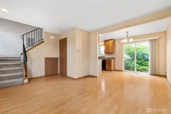 An open-concept layout that makes hosting a breeze and relaxing even easier.