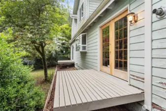 Back patios