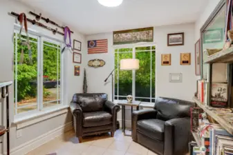 Office, just off of the garage