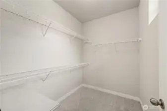 Primary closet