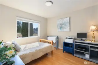 Spacious bedroom
