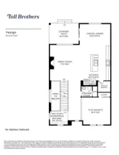 Floor Plan - Second Floor