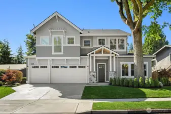 MN Custom Homes presents a modern Craftsman located just blocks from Microsoft