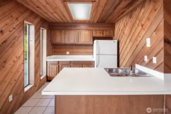 Can this be true?  A 3rd kitchenette?  All it needs is a microwave and a cook top!