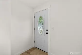 Main Entry. Fresh New Paint.