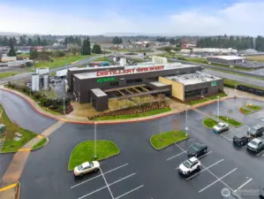 Close to restaurants.