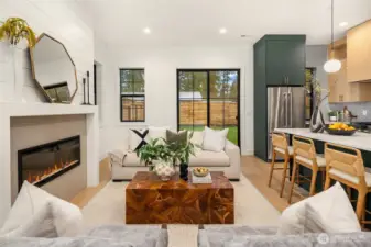 Photo is of similar model home one block away