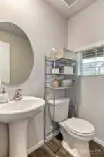 Half bath on main level