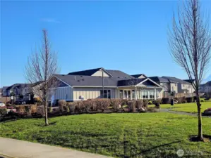 Residents also have access to the community HOA clubhouse.