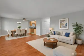 Enjoy a spacious and airy layout filled with natural light, creating a welcoming and comfortable atmosphere.