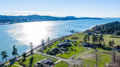 View of Guemes Channel and ferry landing to give an idea of environs.
