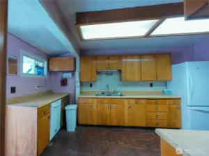 Porch on my left, behind me is the livingroom