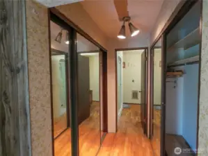 Hallway down to the Primary bedroom