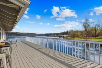 Incredible amenities include a cabana on the lake for private events.