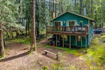 New roof completed 6/2025 includes sheathing! Upper deck and lower patio overlooking backyard.