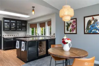 Large kitchen with plenty of counter space