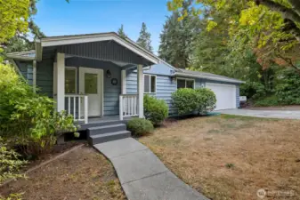 Charming Front Yard Featuring Mature Specimen Plantings