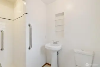 Primary Bath could be Easily Updated to Modern Standards with a few Light Touches